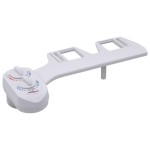 vidaXL Accesoriu bideu pentru capac WC, apă rece & caldă, o duză vidaXL Accesoriu bideu pentru capac WC, apă rece & caldă, o duză