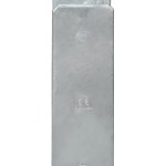 vidaXL Ancore de gard, 2 buc., argintiu, 7x6x60 cm, oțel galvanizat vidaXL Ancore de gard, 2 buc., argintiu, 7x6x60 cm, oțel galvanizat