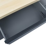 vidaXL Banc de lucru, negru, 120 x 60 x 85 cm, oțel vidaXL Banc de lucru, negru, 120 x 60 x 85 cm, oțel