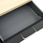 vidaXL Banc de lucru, negru, 160 x 60 x 85 cm, oțel vidaXL Banc de lucru, negru, 160 x 60 x 85 cm, oțel