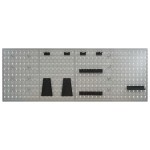vidaXL Panouri pentru scule de perete, 4 buc., 40 x 58 cm, oțel vidaXL Panouri pentru scule de perete, 4 buc., 40 x 58 cm, oțel
