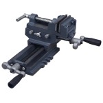 vidaXL Menghină în cruce mașină de găurit, acționare manuală, 70 mm
