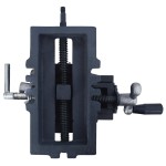 vidaXL Menghină în cruce mașină de găurit, acționare manuală, 127 mm