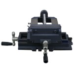 vidaXL Menghină în cruce mașină de găurit, acționare manuală, 150 mm