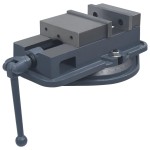 vidaXL Menghină pivotantă, 160 mm, fontă