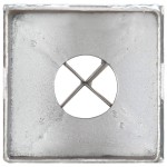 vidaXL Țăruși de sol, 6 buc., argintiu, 8x8x76 cm, oțel galvanizat vidaXL Țăruși de sol, 6 buc., argintiu, 8x8x76 cm, oțel galvanizat
