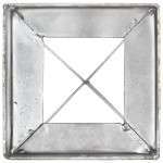 vidaXL Țăruși de sol, 6 buc., argintiu, 10x10x76 cm, oțel galvanizat vidaXL Țăruși de sol, 6 buc., argintiu, 10x10x76 cm, oțel galvanizat