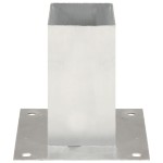 vidaXL Suporți stâlp, 4 buc., metal galvanizat, 71 mm vidaXL Suporți stâlp, 4 buc., metal galvanizat, 71 mm