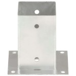vidaXL Suporți stâlp, 4 buc., metal galvanizat, 91 mm