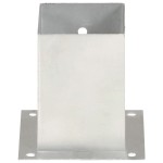 vidaXL Suporturi stâlp, 4 buc., 101 mm, metal galvanizat vidaXL Suporturi stâlp, 4 buc., 101 mm, metal galvanizat