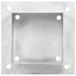 vidaXL Suporți stâlp, 4 buc., metal galvanizat, 121 mm vidaXL Suporți stâlp, 4 buc., metal galvanizat, 121 mm