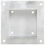 vidaXL Suporți stâlp, 4 buc., metal galvanizat, 141 mm vidaXL Suporți stâlp, 4 buc., metal galvanizat, 141 mm