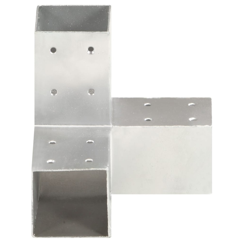 vidaXL Conector de grindă, formă Y, 81 x 81 mm, metal galvanizat