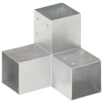 vidaXL Conectori de grindă, formă Y, 4 buc, 91x91 mm, metal galvanizat vidaXL Conectori de grindă, formă Y, 4 buc, 91x91 mm, metal galvanizat