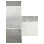vidaXL Conectori de grindă, formă Y, 4 buc, 91x91 mm, metal galvanizat vidaXL Conectori de grindă, formă Y, 4 buc, 91x91 mm, metal galvanizat