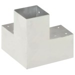 vidaXL Conectori de grindă, formă Y, 4 buc, 91x91 mm, metal galvanizat vidaXL Conectori de grindă, formă Y, 4 buc, 91x91 mm, metal galvanizat