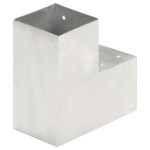 vidaXL Conector de grindă, formă L, 101 x 101 mm, metal galvanizat vidaXL Conector de grindă, formă L, 101 x 101 mm, metal galvanizat