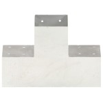 vidaXL Conector de grindă, formă X, 101 x 101 mm, metal galvanizat vidaXL Conector de grindă, formă X, 101 x 101 mm, metal galvanizat