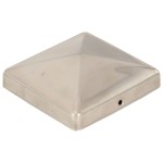 vidaXL Capace stâlpi de gard piramidă 6 buc. oțel inoxidabil 101x101mm vidaXL Capace stâlpi de gard piramidă 6 buc. oțel inoxidabil 101x101mm