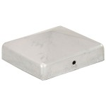 vidaXL Capace stâlpi de gard piramidă 6 buc. metal galvanizat 81x81 mm vidaXL Capace stâlpi de gard piramidă 6 buc. metal galvanizat 81x81 mm