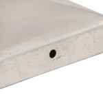 vidaXL Capace stâlpi de gard piramidă 6 buc. metal galvanizat 81x81 mm vidaXL Capace stâlpi de gard piramidă 6 buc. metal galvanizat 81x81 mm