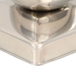 vidaXL Capace stâlpi tip glob, 6 buc., 91 x 91 mm, oțel inoxidabil vidaXL Capace stâlpi tip glob, 6 buc., 91 x 91 mm, oțel inoxidabil
