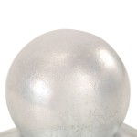 vidaXL Capace stâlpi tip glob, 6 buc., 91 x 91 mm, metal galvanizat vidaXL Capace stâlpi tip glob, 6 buc., 91 x 91 mm, metal galvanizat