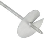 vidaXL Ancore de sol, 10 buc., 10 x 60 cm, metal galvanizat