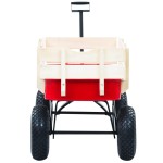 vidaXL Cărucior manual, 150 kg, roșu vidaXL Cărucior manual, 150 kg, roșu