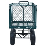 vidaXL Cărucior manual de grădină, verde, 350 kg vidaXL Cărucior manual de grădină, verde, 350 kg
