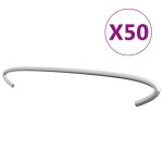 vidaXL Cârlige pentru gabioane, 50 buc., oțel galvanizat, 40 cm vidaXL Cârlige pentru gabioane, 50 buc., oțel galvanizat, 40 cm