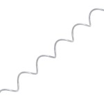 vidaXL Spirale pentru gabion, 24 buc., oțel galvanizat, 100 cm vidaXL Spirale pentru gabion, 24 buc., oțel galvanizat, 100 cm