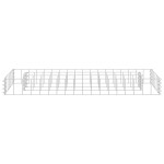 vidaXL Strat înălțat gabion, 90 x 30 x 10 cm, oțel galvanizat