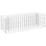 vidaXL Strat înălțat gabion, 90 x 30 x 30 cm, oțel galvanizat