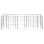 vidaXL Strat înălțat gabion, 90 x 30 x 30 cm, oțel galvanizat