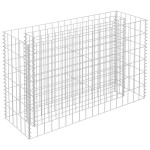vidaXL Strat înălțat gabion, 90 x 30 x 60 cm, oțel galvanizat