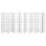vidaXL Strat înălțat gabion, 180 x 30 x 90 cm, oțel galvanizat