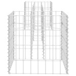 vidaXL Jardinieră gabion în formă de H, 260 x 40 x 40 cm, sârmă oțel