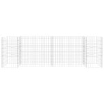 vidaXL Jardinieră gabion în formă de H, 260 x 40 x 80 cm, sârmă oțel vidaXL Jardinieră gabion în formă de H, 260 x 40 x 80 cm, sârmă oțel