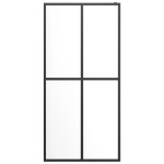 vidaXL Paravan duș walk-in, 80x195 cm, sticlă securizată transparentă vidaXL Paravan duș walk-in, 80x195 cm, sticlă securizată transparentă