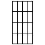 vidaXL Paravan de duș walk-in, 140x195 cm, sticlă securizată mată vidaXL Paravan de duș walk-in, 140x195 cm, sticlă securizată mată