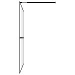 vidaXL Paravan de duș walk-in, 80x195 cm, sticlă securizată mată vidaXL Paravan de duș walk-in, 80x195 cm, sticlă securizată mată