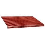 vidaXL Pânză de copertină, portocaliu și maro, 500 x 300 cm vidaXL Pânză de copertină, portocaliu și maro, 500 x 300 cm