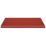 vidaXL Pânză de copertină, portocaliu și maro, 500 x 300 cm vidaXL Pânză de copertină, portocaliu și maro, 500 x 300 cm