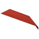 vidaXL Pânză de copertină, portocaliu și maro, 600 x 300 cm vidaXL Pânză de copertină, portocaliu și maro, 600 x 300 cm