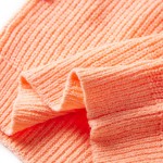 Pulover pentru copii tricotat, portocaliu strălucitor, 140