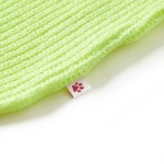 Pulover pentru copii tricotat, galben neon, 92