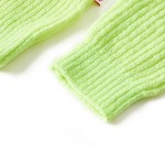 Pulover pentru copii tricotat, galben neon, 104