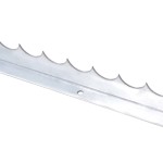 vidaXL Bandă cu țepi de perete, 4 buc., oțel galvanizat, 1 m vidaXL Bandă cu țepi de perete, 4 buc., oțel galvanizat, 1 m