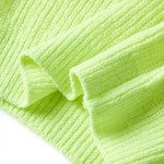Pulover pentru copii tricotat, galben neon, 116